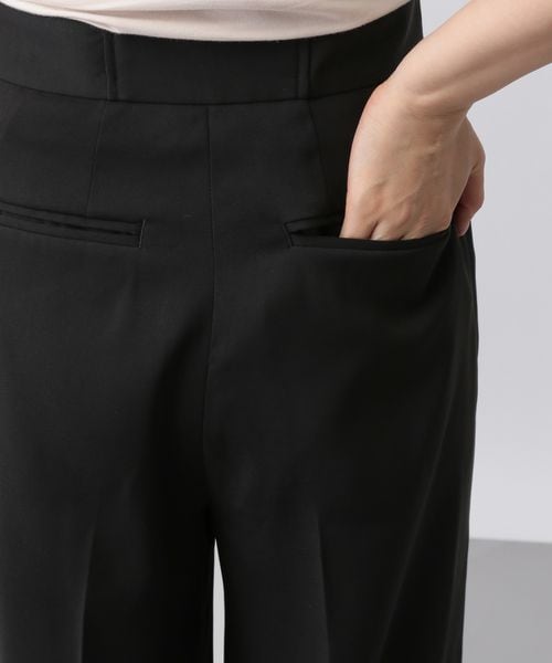 A part by(アパートバイ)の「インタックストレートパンツ/WEB先行予約(パンツ・レディース・ブラック 09/ベージュ 53・S/M)」の14枚目の写真