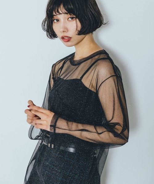 ポメころびページです☆ mame kurogouchi(マメクロゴウチ) Bubble Pattern Sleeveless