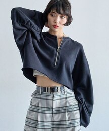 PAGEBOY（ページボーイ）の「ハーフZIPワイドフレアスリーブ（その他）」