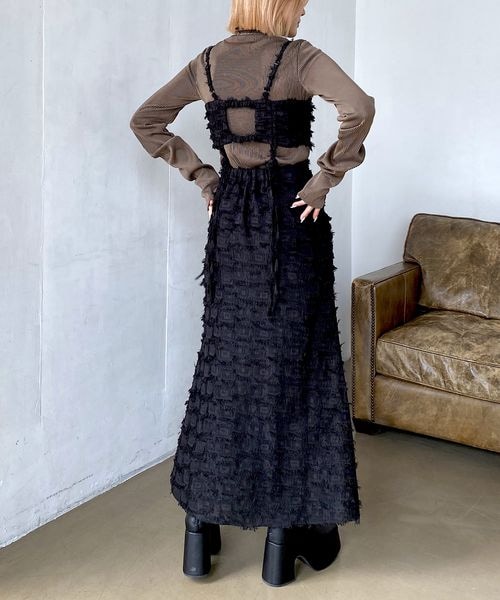 PAGEBOY（ページボーイ）の「ハイウエストビスチェSET（ワンピース/ドレス・アイボリー06/ブラック09・F）」の17枚目の写真