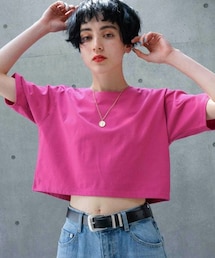 PAGEBOY（ページボーイ）の「ファブリックファンクションコンパクトT（トップス）」