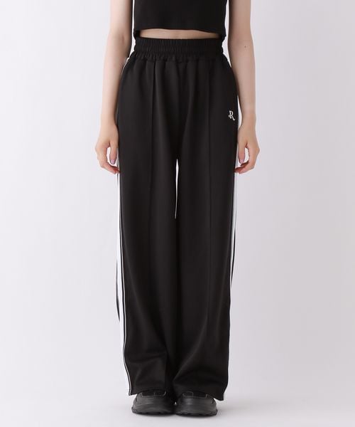 repipi armario（レピピ アルマリオ）の「☆WEB先行予約☆ワイドトラックパンツ（パンツ・アイボリー08/ブラック09/ピンク23/ライトブルー82・S(140~150cm)/M(150~160cm)/L(160cm~)）」の10枚目の写真