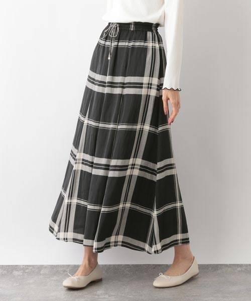 グローバルワーク シャイニーリラックスフレアスカート REGULAR 2点セット GLOBAL WORK（グローバルワーク）の「シャイニーリラックス