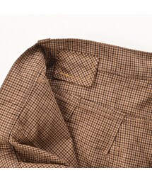 美品＊45R 現行 ダブルクロスストレッチのイージースラックス WOMEN 45R（フォーティファイブアール）の「ダブルクロスストレッチの
