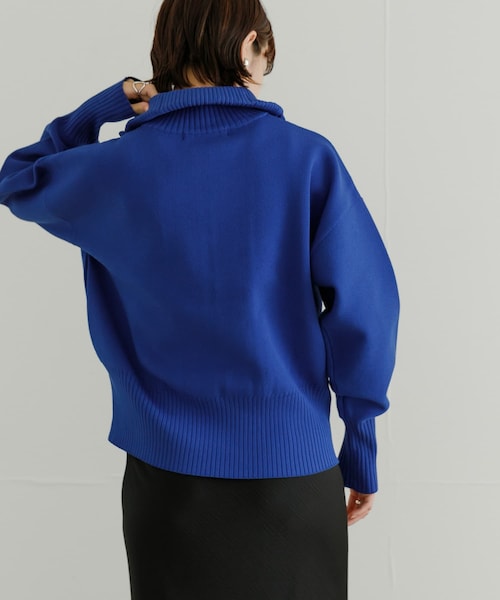 URBAN RESEARCH（アーバンリサーチ）の「フロントジップアップニット