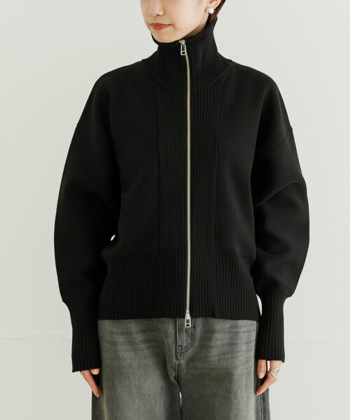 URBAN RESEARCH（アーバンリサーチ）の「フロントジップアップニット