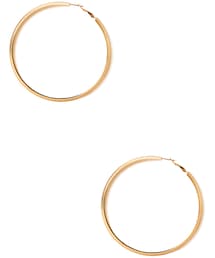 FOREVER 21 | FOREVER 21 Street-Chic Etched Hoops(ピアス（両耳用）)