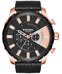 DIESEL | DIESEL® 'Stronghold' Chronograph Leather Watch, 51mm(アナログ腕時計)