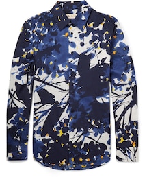 MARNI | Marni Floral-Print Cotton-Poplin Shirt(シャツ/ブラウス)