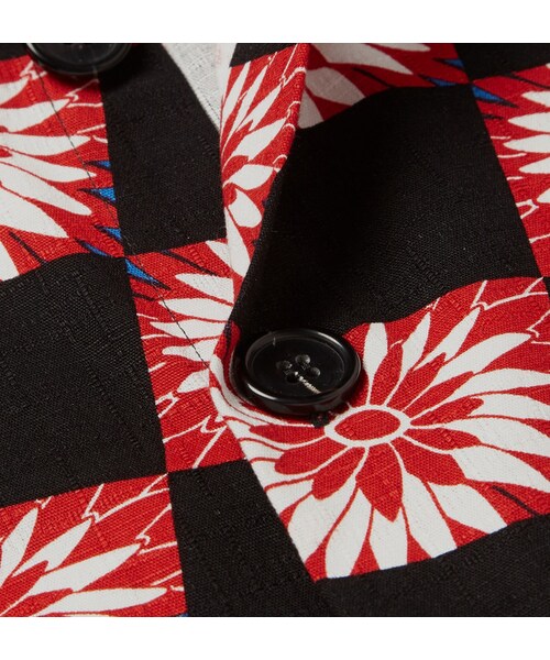 RAF SIMONS ラフシモンズメンズシャツ　ボタニカル RAF SIMONS（ラフシモンズ）の「Raf Simons Floral-Print Cotton