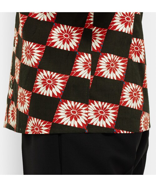 RAF SIMONS（ラフシモンズ）の「Raf Simons Floral-Print Cotton Shirt（シャツ/ブラウス・メンズ・Black・IT 46 (UK/US 15)/IT 44 (UK/US 14.5)/IT 48 (UK/US 15.5)/IT 50 (UK/US 16)/IT 52 (UK/US 16.5)）」の7枚目の写真