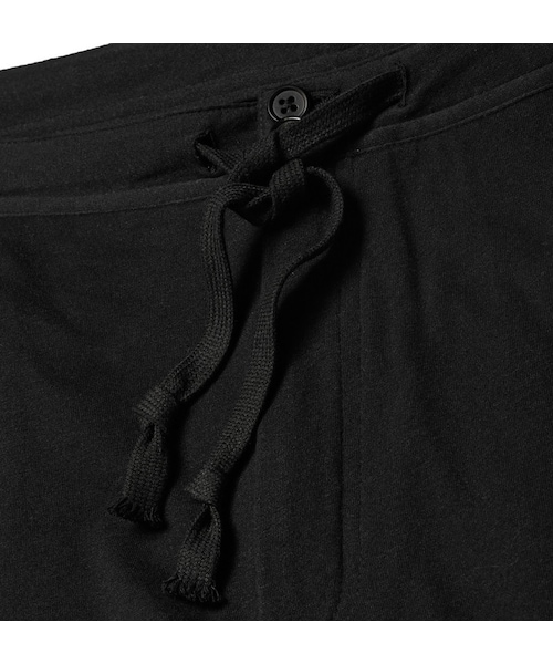Ann DEMEULEMEESTER（アンドゥムルメステール）の「Ann Demeulemeester Tapered Cotton-Jersey Sweatpants（その他パンツ・メンズ・Black・M/S/L/XL）」の3枚目の写真