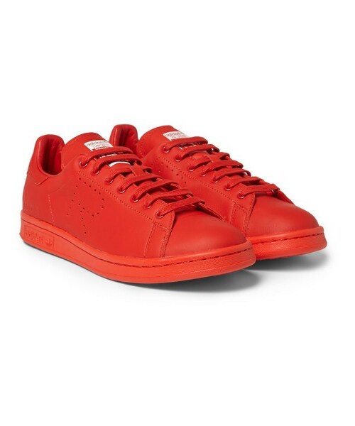 stan smith raf simons red