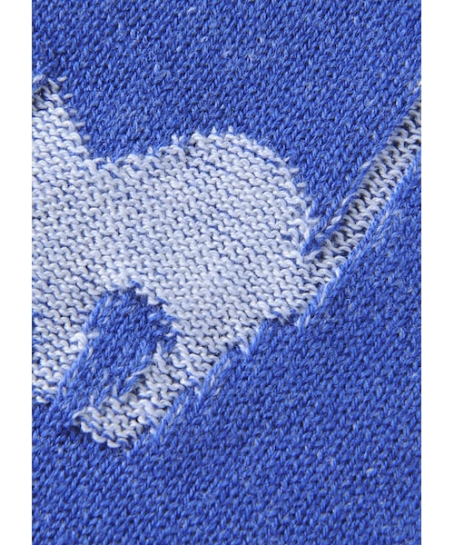 Ne-net（ネネット）の「(P)シルエットネコニット/ワンピース（ワンピース/ドレス・レディース・green/blue・02）」の4枚目の写真