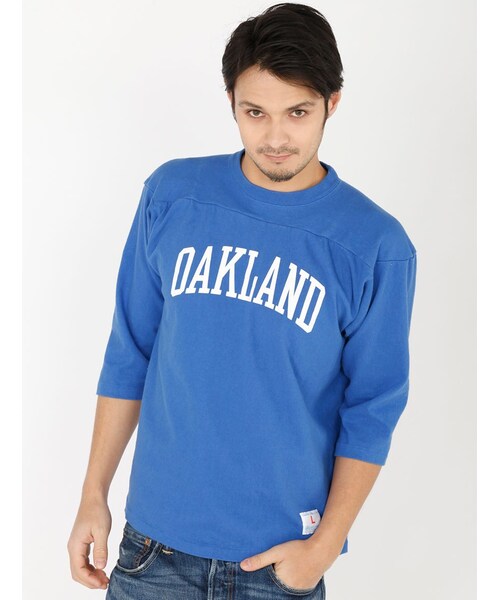 BEAVER（ビーバー）の「P12 3/4SL Football T（トップス・メンズ・RED/WHITE/BLUE・M/L）」の10枚目の写真