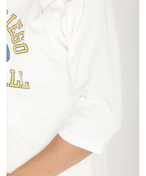 BEAVER（ビーバー）の「P12 3/4SL Football T（トップス・メンズ・RED/WHITE/BLUE・M/L）」の6枚目の写真