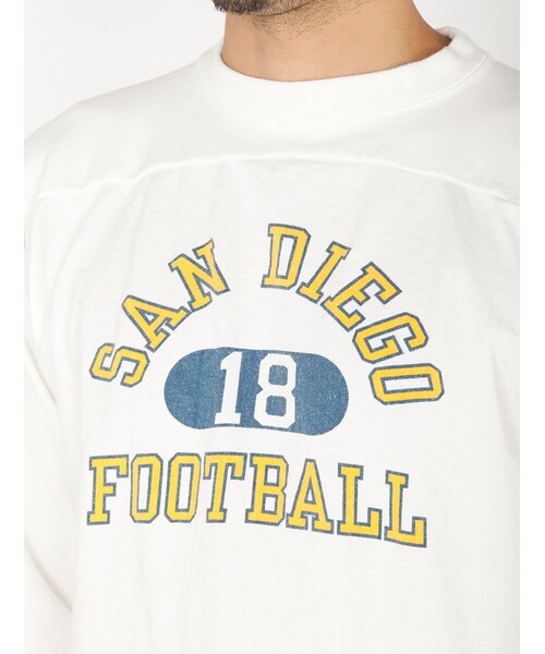 BEAVER（ビーバー）の「P12 3/4SL Football T（トップス・メンズ・RED/WHITE/BLUE・M/L）」の5枚目の写真