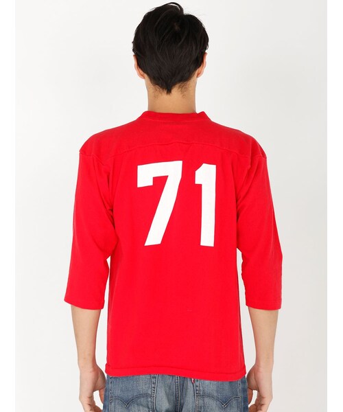 BEAVER（ビーバー）の「P12 3/4SL Football T（トップス・メンズ・RED/WHITE/BLUE・M/L）」の19枚目の写真