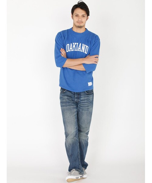 BEAVER（ビーバー）の「P12 3/4SL Football T（トップス・メンズ・RED/WHITE/BLUE・M/L）」の17枚目の写真