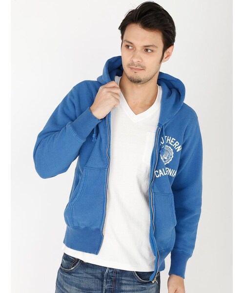 BEAVER（ビーバー）の「ZipHoodedSweatshirts（トップス・メンズ・GREY/BLUE・M/L）」の9枚目の写真