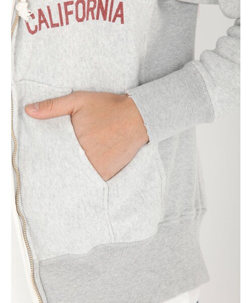 BEAVER（ビーバー）の「ZipHoodedSweatshirts（トップス・メンズ・GREY/BLUE・M/L）」の5枚目の写真