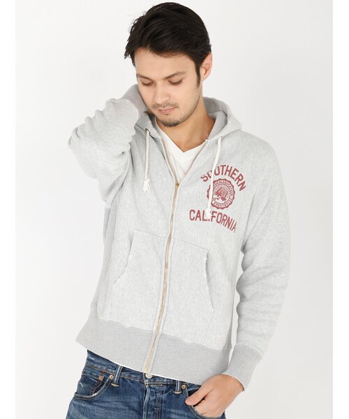 BEAVER（ビーバー）の「ZipHoodedSweatshirts（トップス・メンズ・GREY/BLUE・M/L）」の7枚目の写真