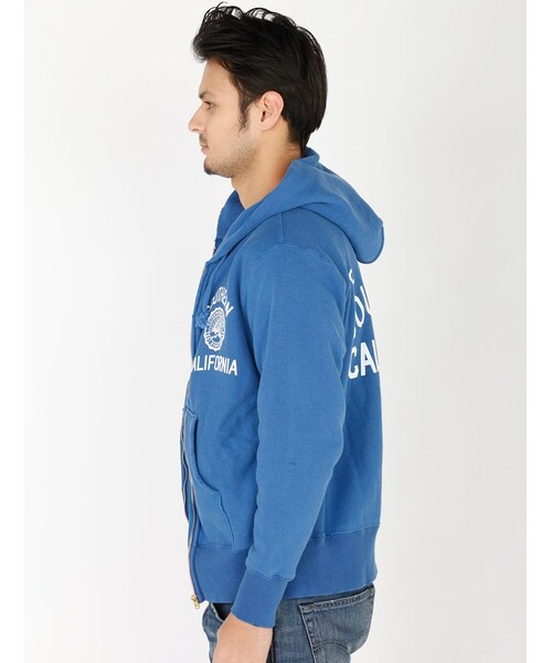 BEAVER（ビーバー）の「ZipHoodedSweatshirts（トップス・メンズ・GREY/BLUE・M/L）」の10枚目の写真