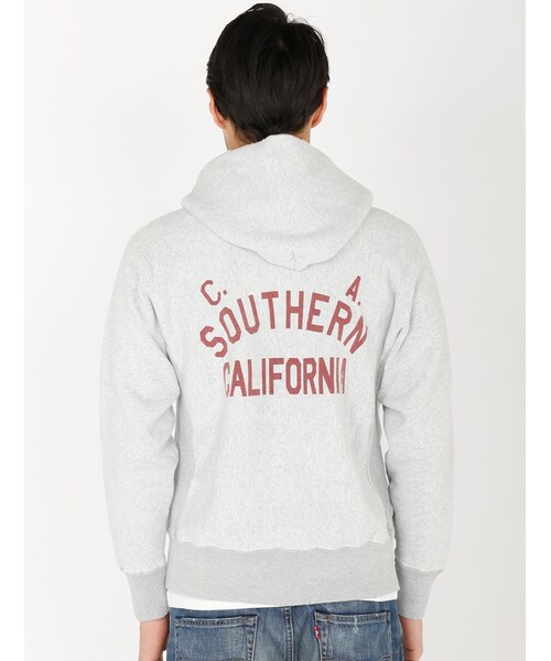 BEAVER（ビーバー）の「ZipHoodedSweatshirts（トップス・メンズ・GREY/BLUE・M/L）」の3枚目の写真