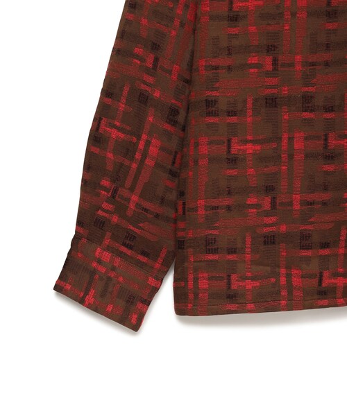 Needles（ニードルス）の「Classic Shirt - C/PE/R/L Abstract Jq