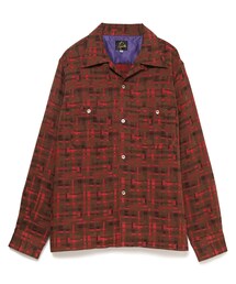 Needles（ニードルス）の「Classic Shirt - C/PE/R/L Abstract Jq