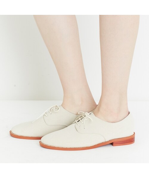 ORiental TRaffic（オリエンタルトラフィック）の「ヌバックレースアップシューズ（シューズ・レディース・ブラウン/ネイビー/ホワイト・S/M/L/LL）」の11枚目の写真