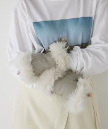 Whim Gazette（ウィムガゼット）の「【WEB限定カラーあり】メリノグローブ（その他・レディース）」