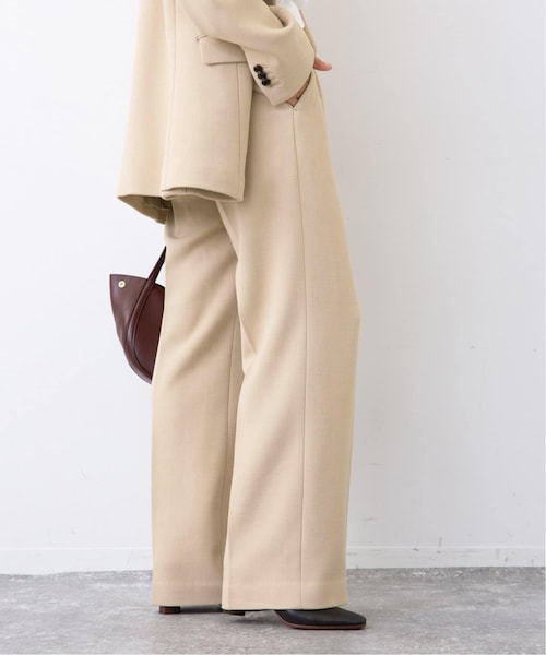Deuxieme Classe（ドゥーズィエムクラス）の「WOOL CONSCIOUS パンツ（パンツ・ベージュ/(027)/34/在庫あり/36/38）」の3枚目の写真