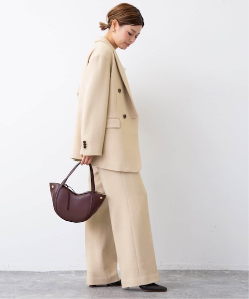 Deuxieme Classe（ドゥーズィエムクラス）の「WOOL CONSCIOUS パンツ（パンツ・ベージュ/(027)/34/在庫あり/36/38）」の5枚目の写真
