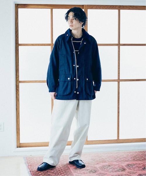 Barbour 417 Edifice os bedale 40 ネイビー Barbour / バブアー】417別注 OS BEDALE ”CORDURA combat wo | 417