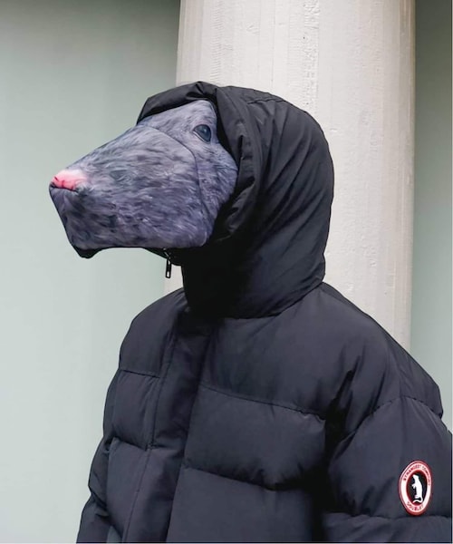 WISM（ウィズム）の「ANIMAL TRIM PUFFER JACKET（ジャケット/アウター・ブラック/(001)/M/残り1点/L）」の4枚目の写真