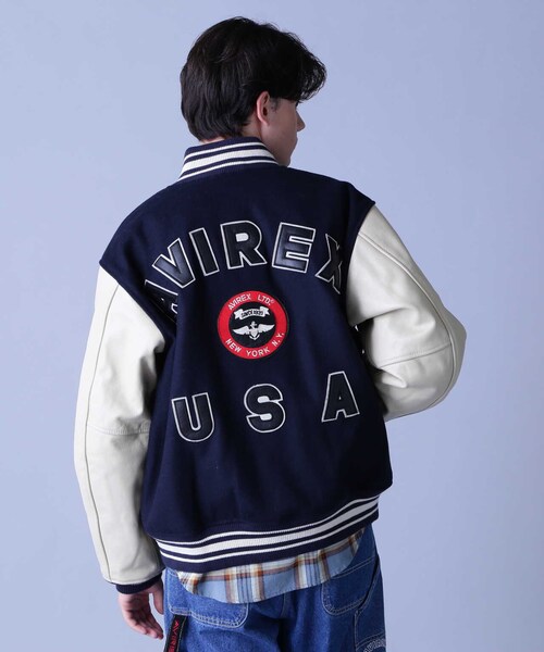 AVIREX（アヴィレックス）の「SUGNATUR VARSITY JACKET / シグネチャー