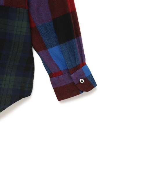 Engineered Garments（エンジニアードガーメンツ）の「Combo Short Collar Shirt（トップス・メンズ・BLUE/73・XS/S/M）」の5枚目の写真