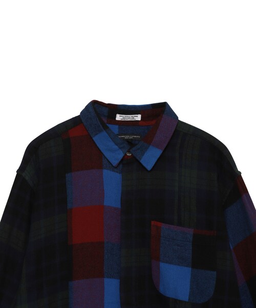 Engineered Garments（エンジニアードガーメンツ）の「Combo Short Collar Shirt（トップス・メンズ・BLUE/73・XS/S/M）」の3枚目の写真