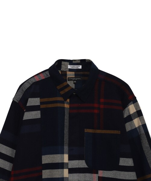 Engineered Garments（エンジニアードガーメンツ）の「Combo Short Collar Shirt（トップス・メンズ・NAVY/40・XS/S/M）」の3枚目の写真