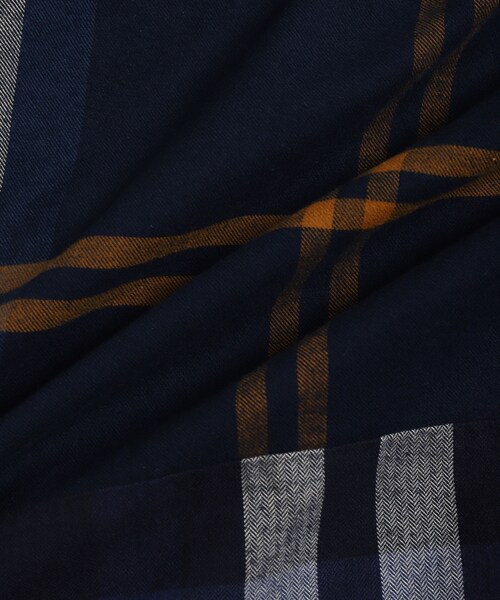 Engineered Garments（エンジニアードガーメンツ）の「Combo Short Collar Shirt（トップス・メンズ・NAVY/40・XS/S/M）」の6枚目の写真