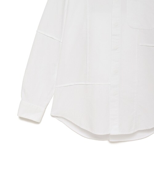 Engineered Garments（エンジニアードガーメンツ）の「Combo Short Collar Shirt（トップス・メンズ・WHITE/10・XS/S/M）」の4枚目の写真