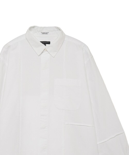 Engineered Garments（エンジニアードガーメンツ）の「Combo Short Collar Shirt（トップス・メンズ・WHITE/10・XS/S/M）」の3枚目の写真
