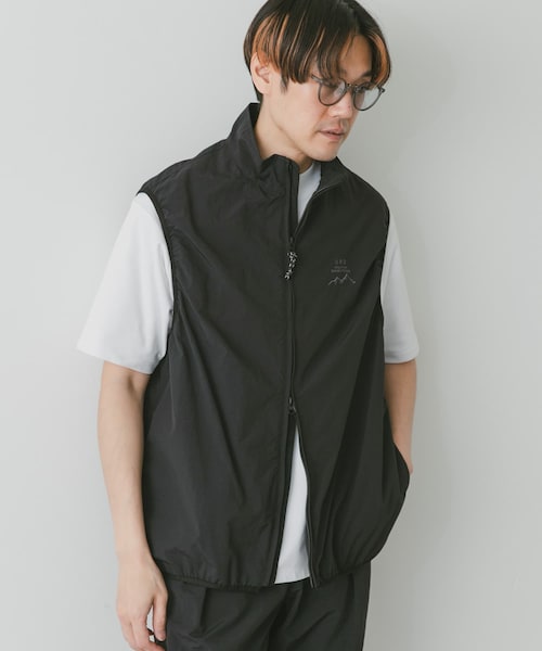 URBAN RESEARCH DOORS（アーバンリサーチドアーズ）の「『セットアップ対応』URDリップストップナイロンベスト（ジャケット/アウター・メンズ・TAUPE/BLACK/NAVY・M/L）」の16枚目の写真