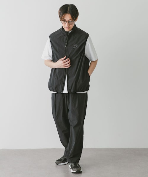 URBAN RESEARCH DOORS（アーバンリサーチドアーズ）の「『セットアップ対応』URDリップストップナイロンベスト（ジャケット/アウター・メンズ・TAUPE/BLACK/NAVY・M/L）」の18枚目の写真