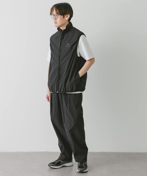 URBAN RESEARCH DOORS（アーバンリサーチドアーズ）の「『セットアップ対応』URDリップストップナイロンベスト（ジャケット/アウター・メンズ・TAUPE/BLACK/NAVY・M/L）」の19枚目の写真