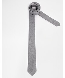 asos | ASOS Denim Tie in Grey(ネクタイ)