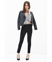 FOREVER 21 | FOREVER 21 Twill Woven Skinny Trousers(デニムパンツ)