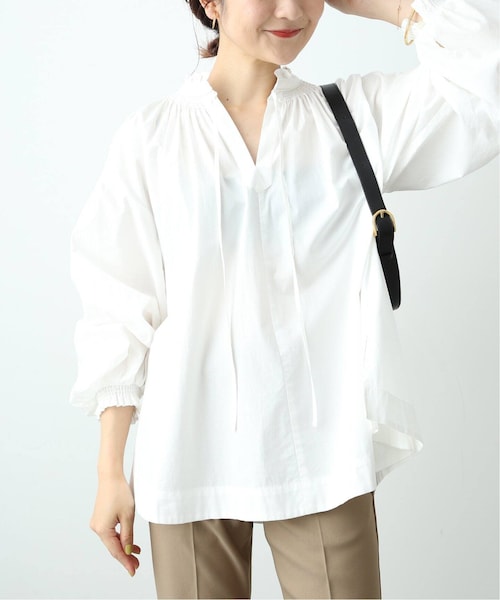 SLOBE IENA（スローブイエナ）の「《予約》フリルカラーギャザー