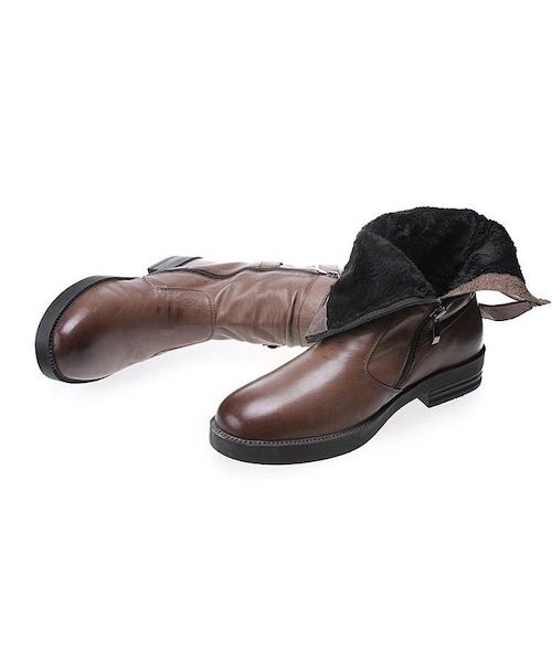 STORES.jp（ストアーズドットジェーピー）の「★本革エンジニアブーツ★武骨×クール★ブラック【送料無料】（スタジャン・メンズ・その他）」の6枚目の写真